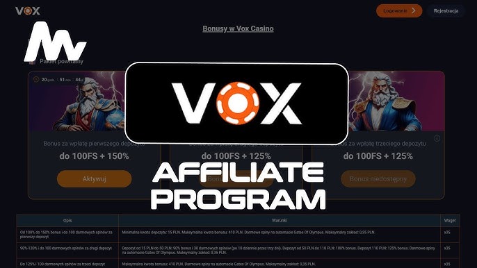 VOX Casino – nowoczesne kasyno online z ofertą dla polskich graczy VOX Casino – nowoczesne kasyno online z ofertą dla polskich graczy
