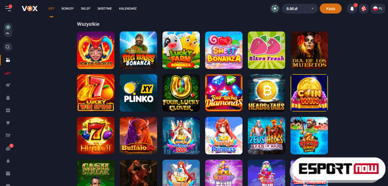 VOX Casino – nowoczesne kasyno online z ofertą dla polskich graczy VOX Casino – nowoczesne kasyno online z ofertą dla polskich graczy